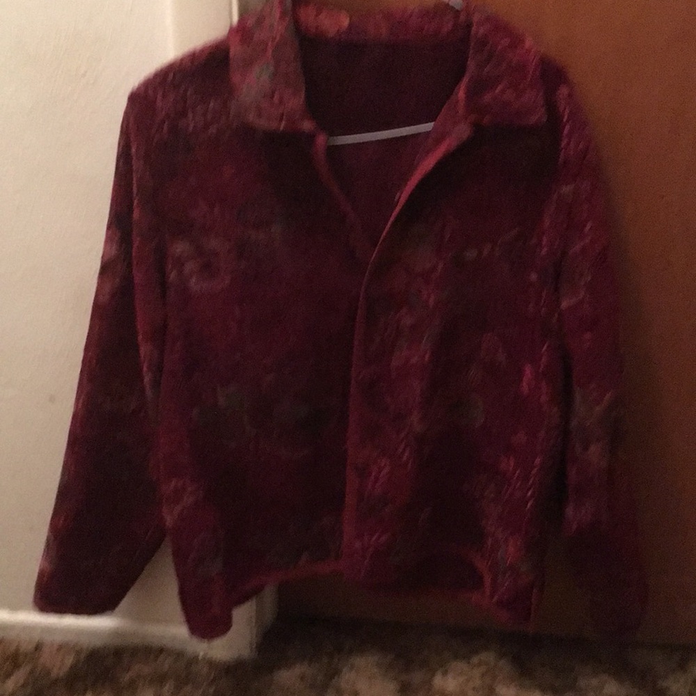 Red jacket
